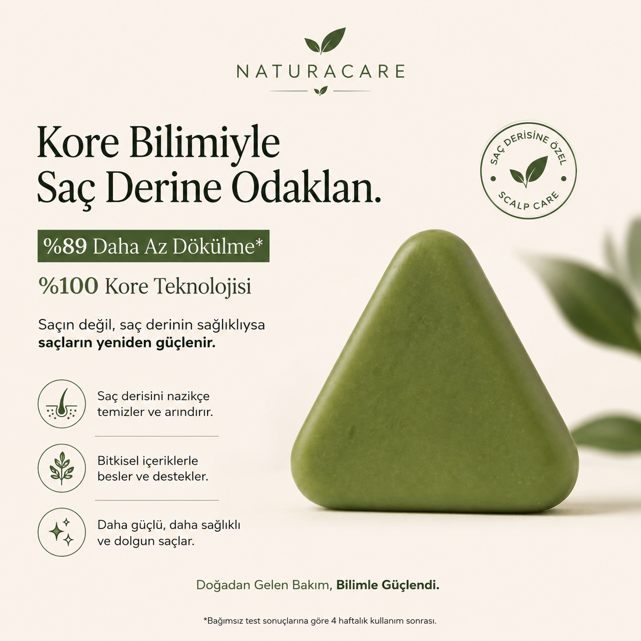 Naturacare™- Kore Saç Derisi Yenileme Barı
