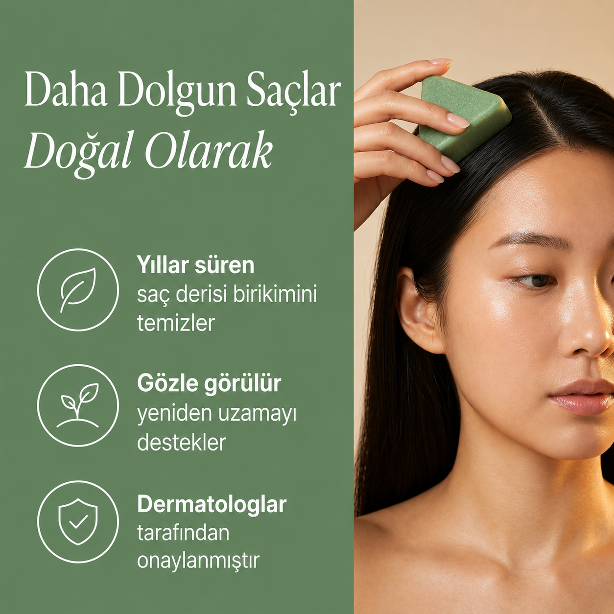 Naturacare™- Kore Saç Derisi Yenileme Barı